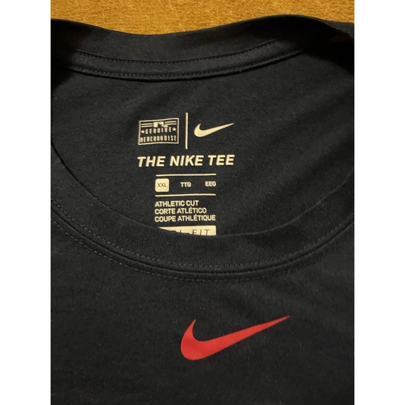 Minnesota Twins Shirt Mens Navy MLB Baseball Nike The Nike Tee Short Sleeve XXL - Picture 6 of 7